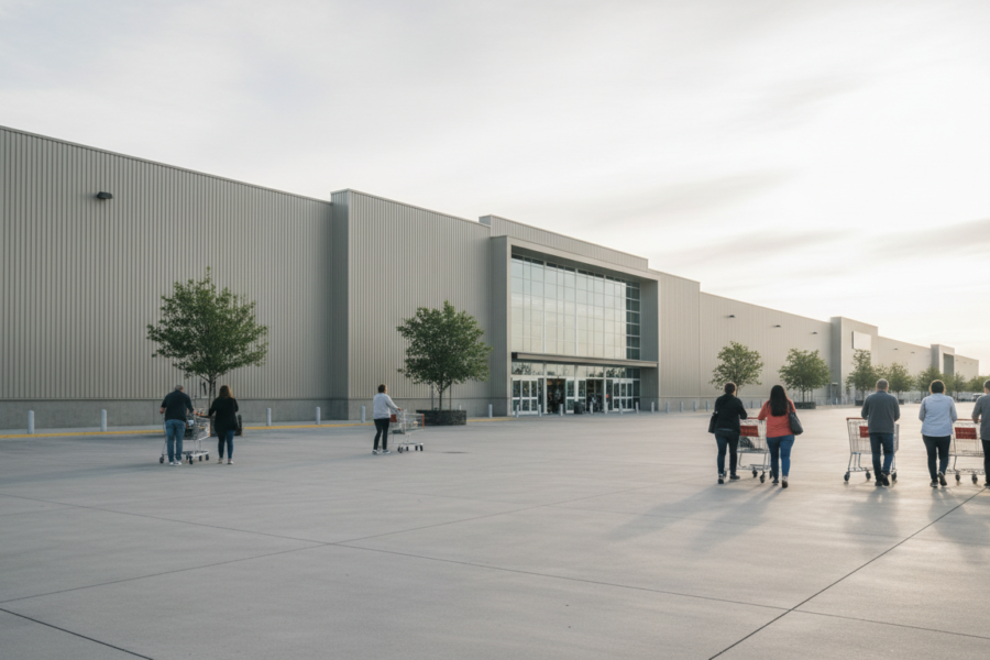 Doanh số bán lẻ Costco. Chỉ mang tính minh họa