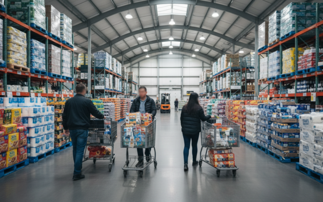 Doanh số Costco tăng trưởng. Chỉ mang tính minh họa