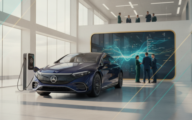 Mercedes-Benz hạ dự báo 2026. Chỉ mang tính minh họa