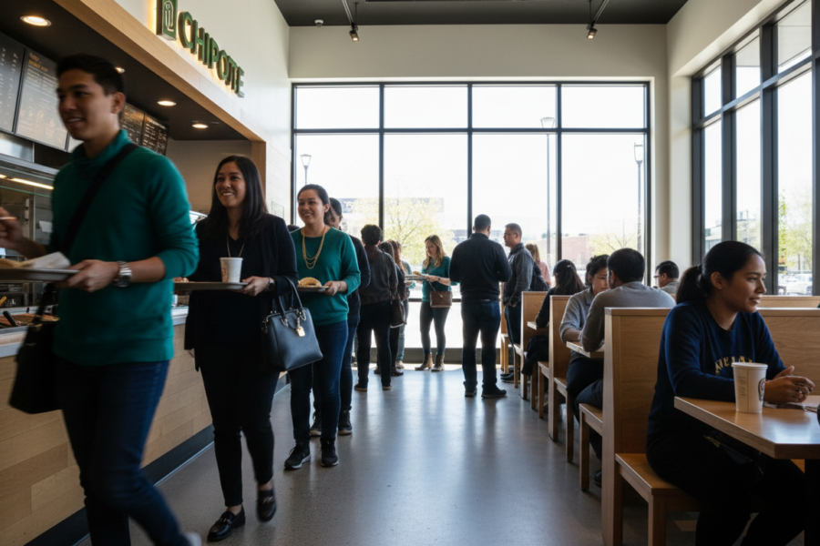 Chipotle Q2 tăng doanh thu. Chỉ mang tính minh họa