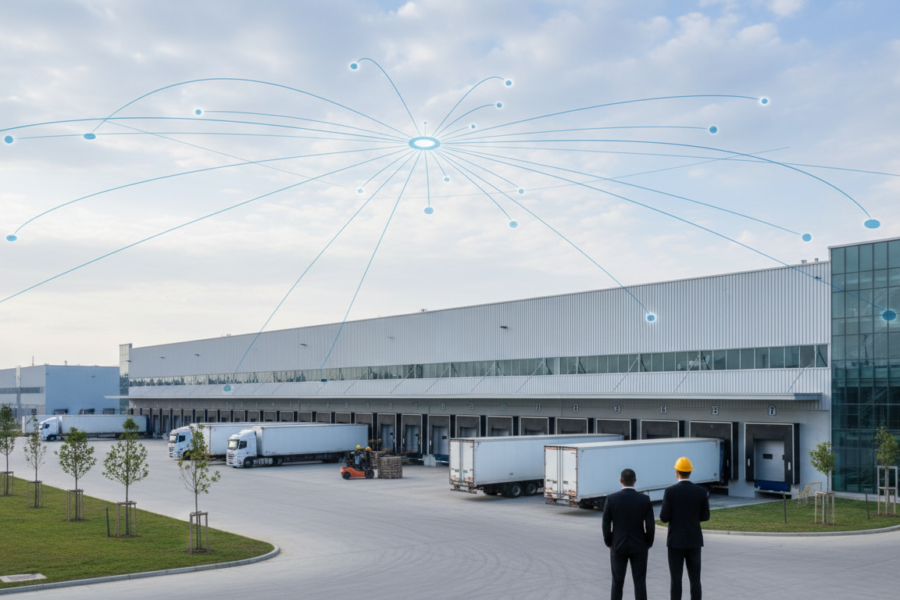 Thương vụ kho bãi Prologis–Segro. Chỉ mang tính minh họa