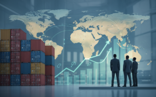 IMF Dự Báo Tăng Trưởng Toàn Cầu. Chỉ mang tính minh họa