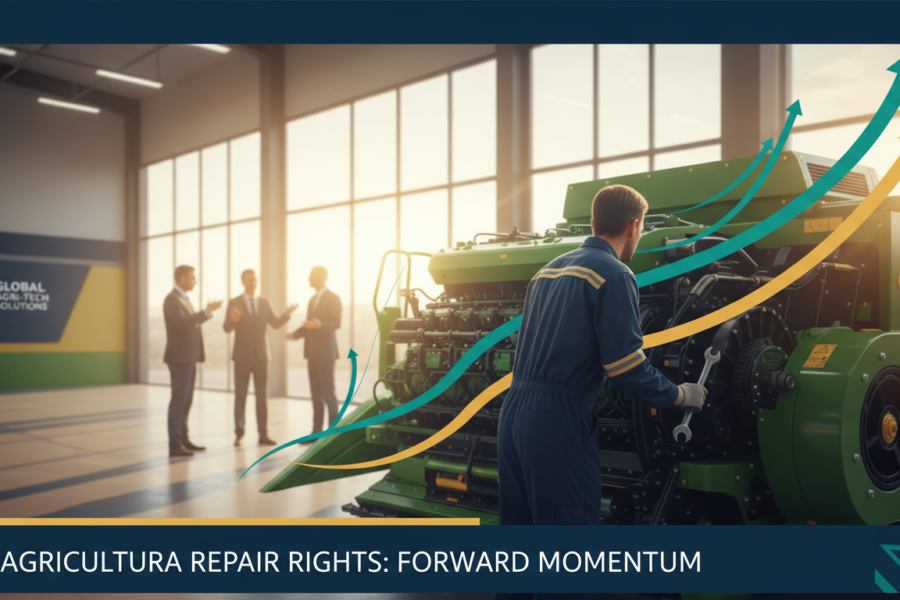 Thỏa thuận sửa chữa John Deere. Chỉ mang tính minh họa