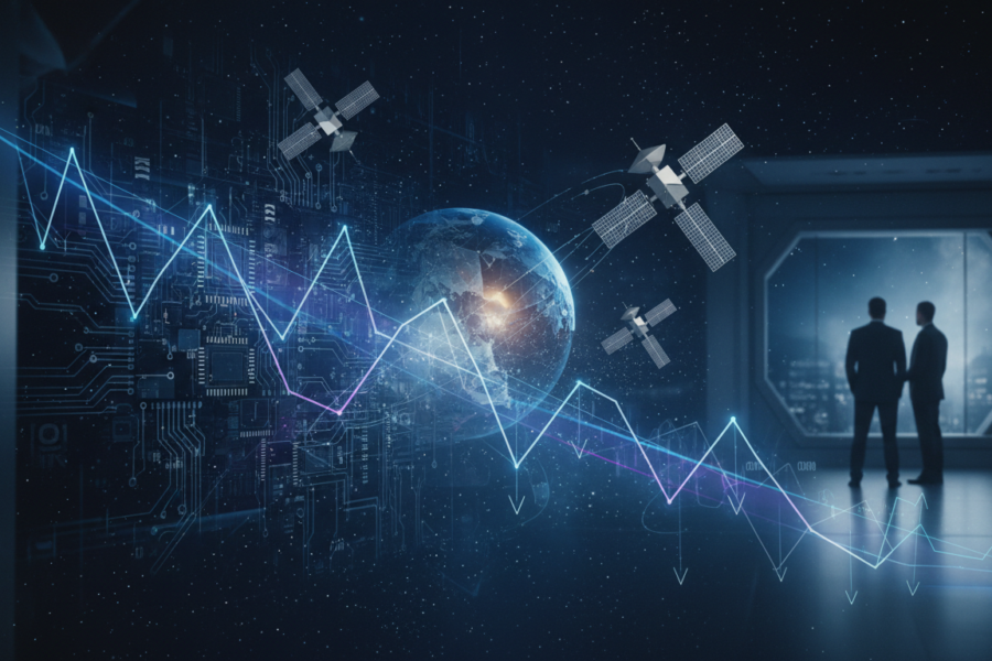 ETF vũ trụ UFO giảm giá. Chỉ mang tính minh họa
