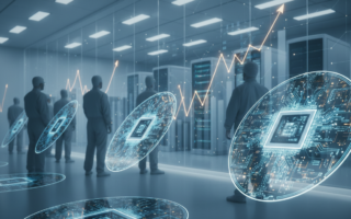SK Hynix niêm yết Nasdaq. Chỉ mang tính minh họa