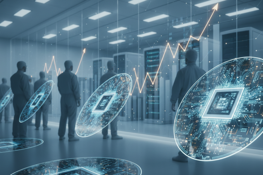 SK Hynix niêm yết Nasdaq. Chỉ mang tính minh họa
