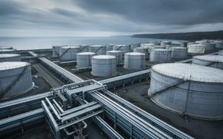 Biến động giá dầu WTI. Chỉ mang tính minh họa
