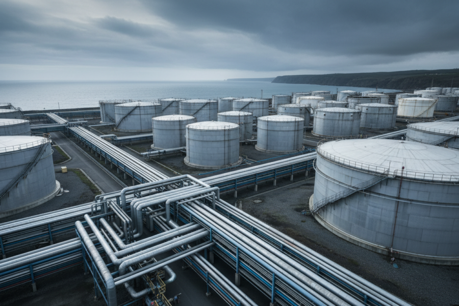 Biến động giá dầu WTI. Chỉ mang tính minh họa