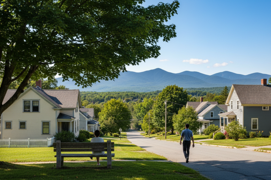 Vermont dẫn đầu chất lượng sống Mỹ. Chỉ mang tính minh họa