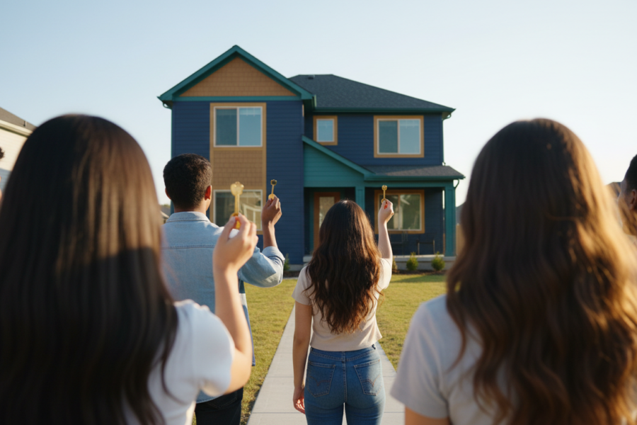 Gen Z và sở hữu nhà. Chỉ mang tính minh họa
