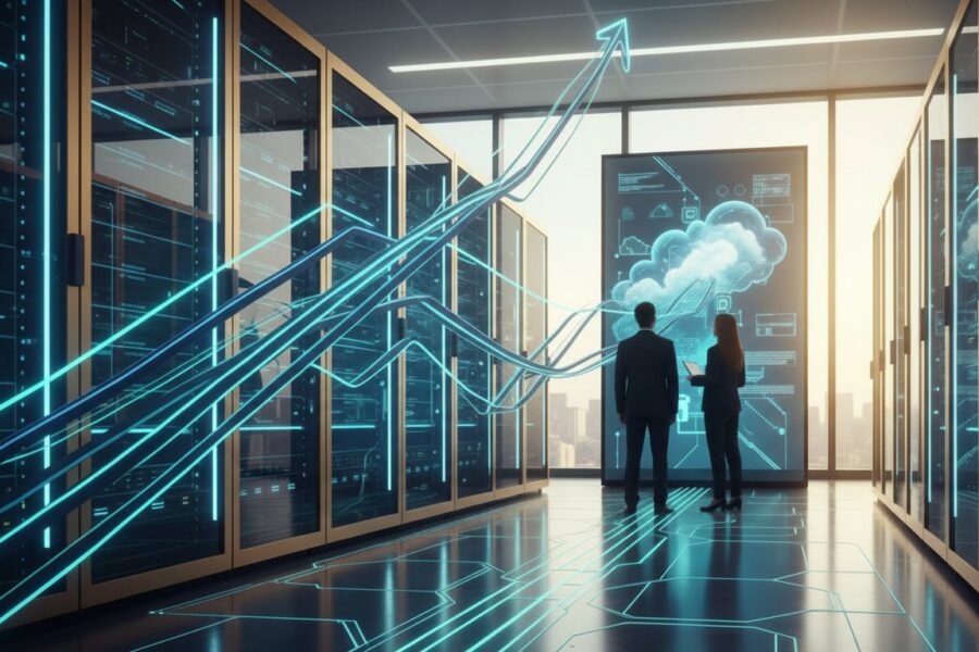 Doanh thu Nebius Group và AI Cloud. Chỉ mang tính minh họa