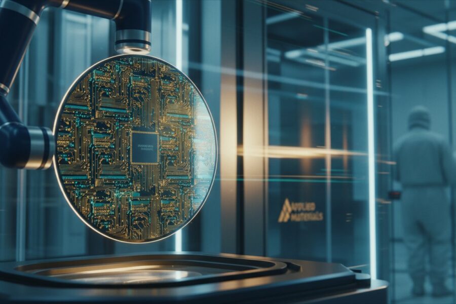 Applied Materials và thiết bị AI. Chỉ mang tính minh họa