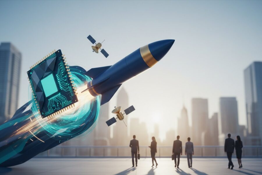 Nvidia đầu tư vào SpaceX. Chỉ mang tính minh họa