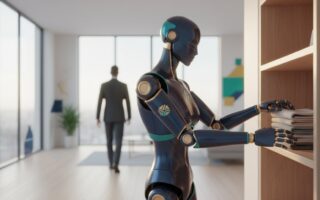 Robot hình người vào thị trường gia đình. Chỉ mang tính minh họa