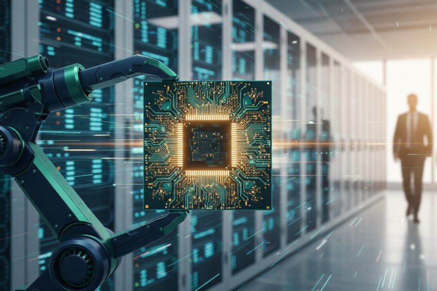 Google Marvell chip AI. Chỉ mang tính minh họa