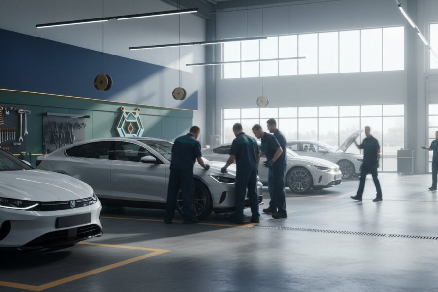 Tesla triệu hồi xe Trung Quốc. Chỉ mang tính minh họa