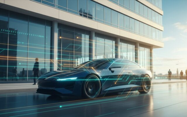 Porsche và TCS hợp tác AI. Chỉ mang tính minh họa