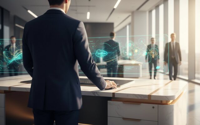 Salesforce, Anthropic và AI. Chỉ mang tính minh họa