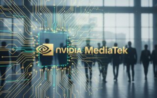 Nvidia và MediaTek hợp tác chip AI. Chỉ mang tính minh họa