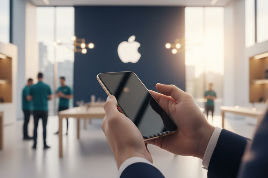 Chương trình Apple Upgrade tại Mỹ. Chỉ mang tính minh họa