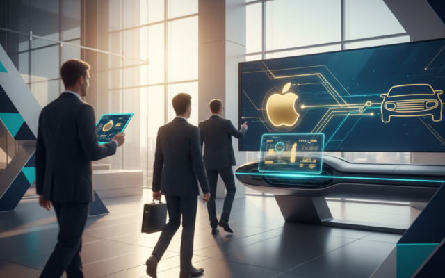 Apple Maps Tích Hợp Vào Nền Tảng Xe…. Chỉ mang tính minh họa