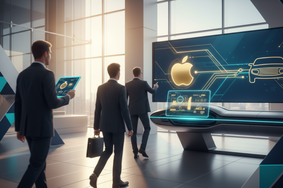 Apple Maps Tích Hợp Vào Nền Tảng Xe…. Chỉ mang tính minh họa