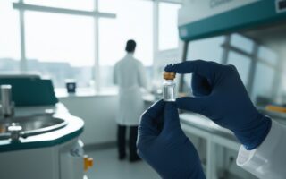 Vaccine ung thư mRNA Moderna Merck. Chỉ mang tính minh họa