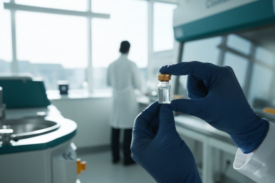 Vaccine ung thư mRNA Moderna Merck. Chỉ mang tính minh họa