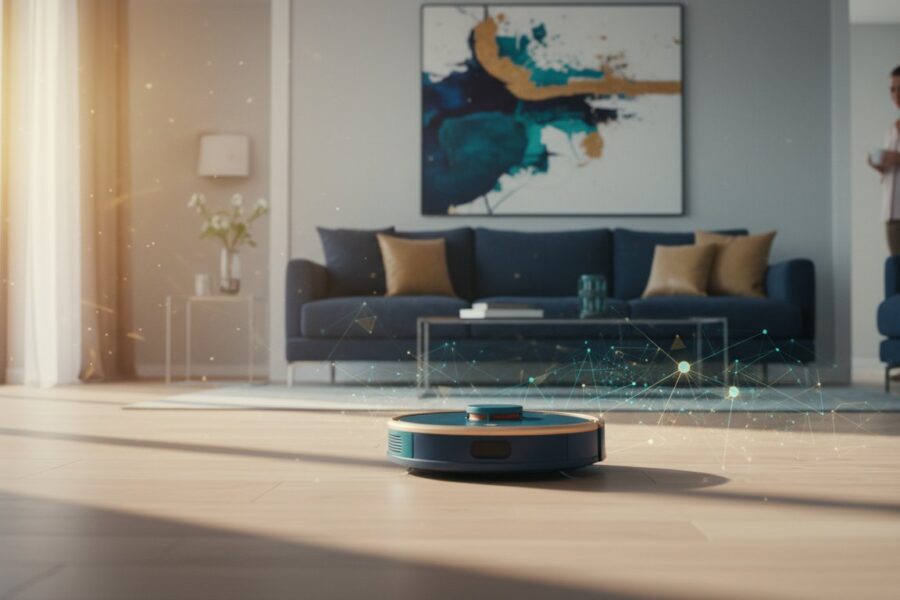 FCC hạn chế robot hút bụi. Chỉ mang tính minh họa