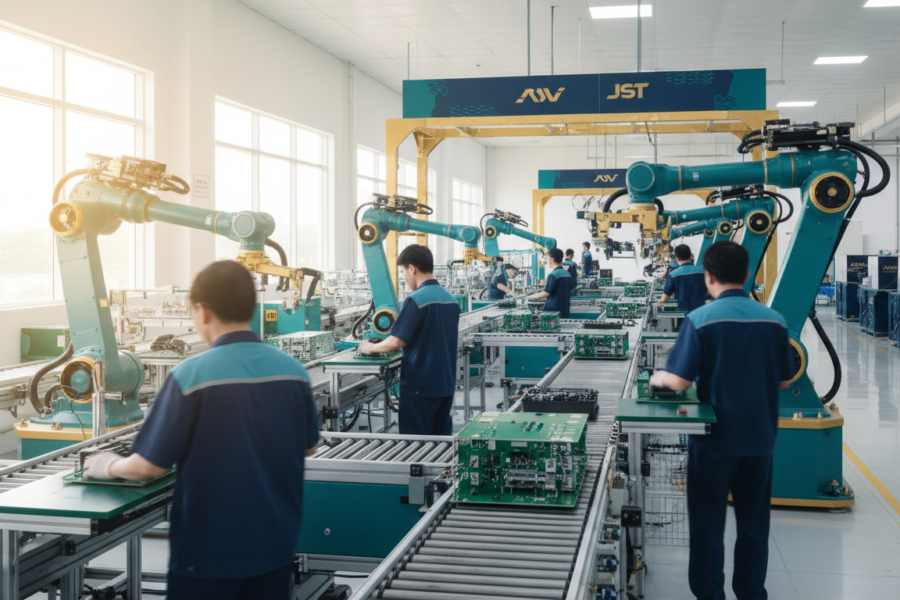Xuất khẩu Việt Nam và chuyển dịch sản xuất. Chỉ mang tính minh họa