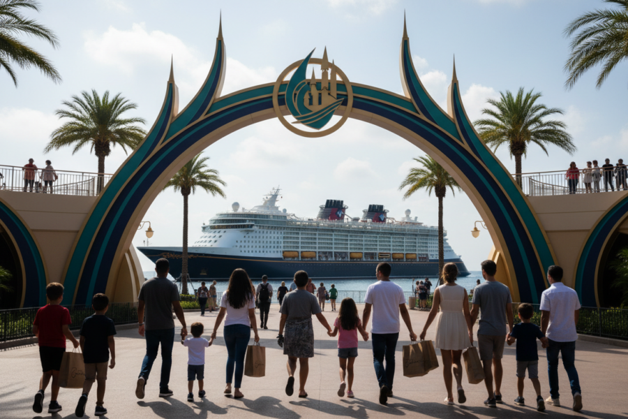 Doanh thu Disney Experiences tăng trưởng. Chỉ mang tính minh họa