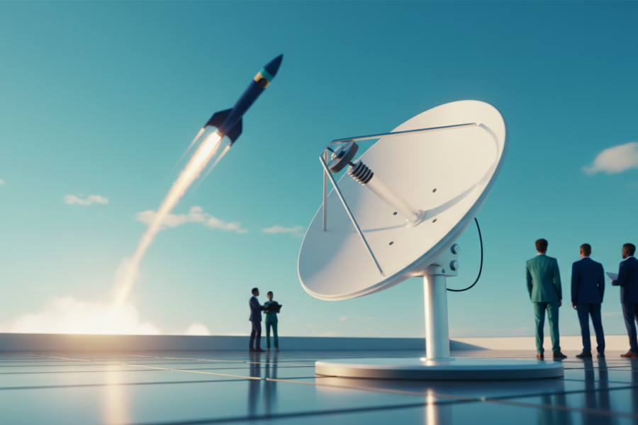 Doanh thu SpaceX và Starlink. Chỉ mang tính minh họa
