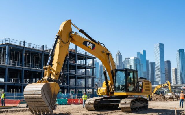 Caterpillar và chu kỳ kinh tế. Chỉ mang tính minh họa