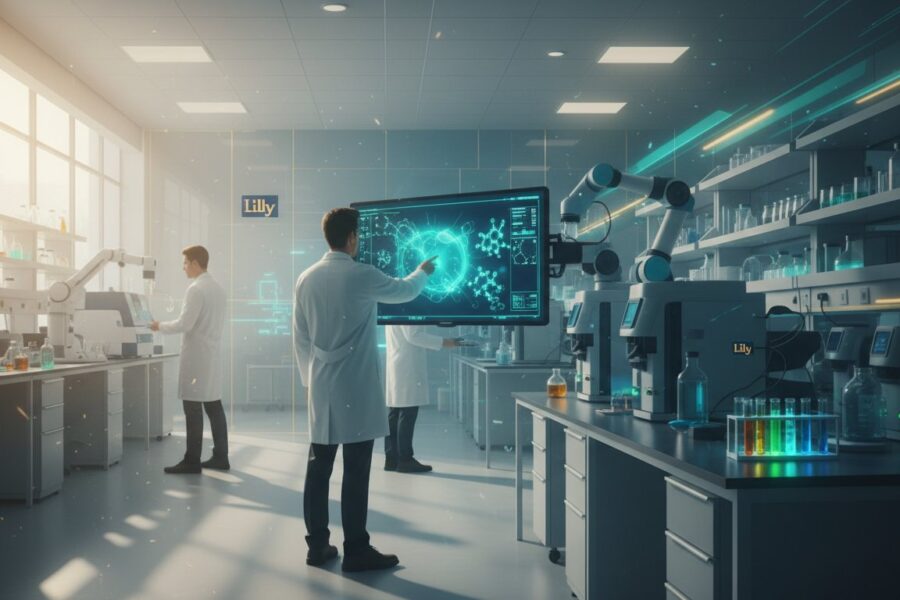 Eli Lilly và tương lai y học. Chỉ mang tính minh họa