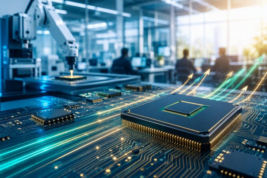 Thương vụ chip AI biên. Chỉ mang tính minh họa