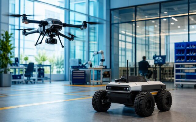 Swarmer mua Ratel Robotics. Chỉ mang tính minh họa