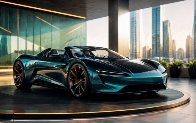 Tesla Roadster ra mắt tháng 10. Chỉ mang tính minh họa