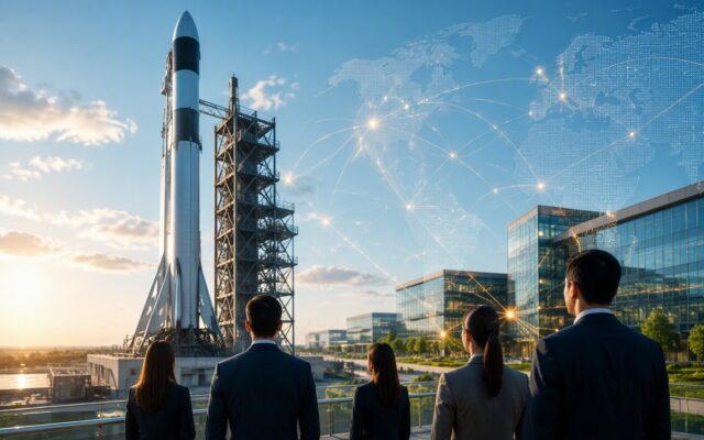 Vy Capital và SpaceX. Chỉ mang tính minh họa