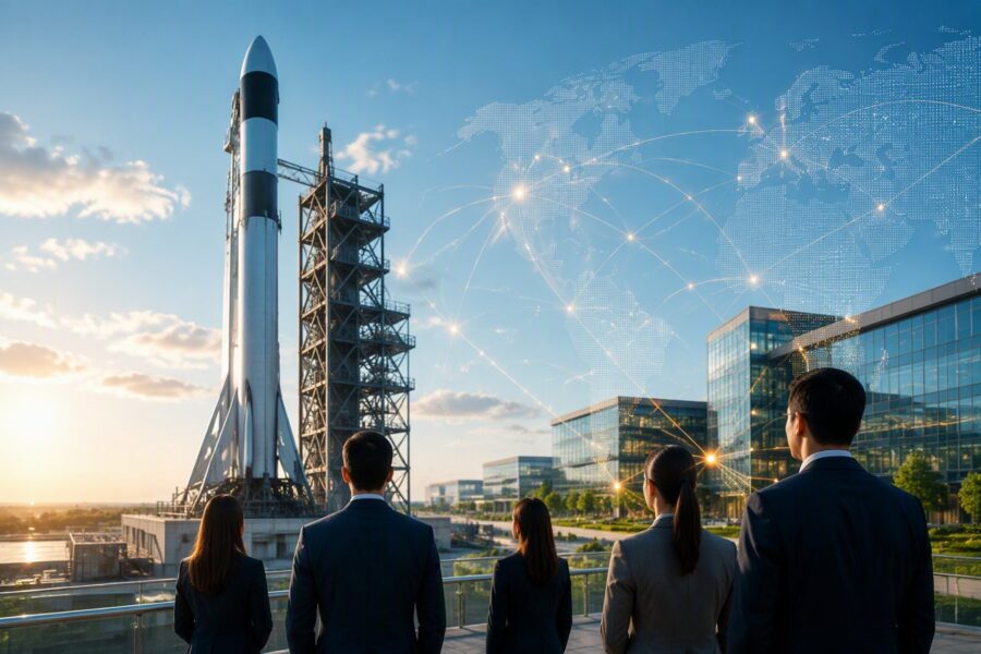 Vy Capital và SpaceX. Chỉ mang tính minh họa