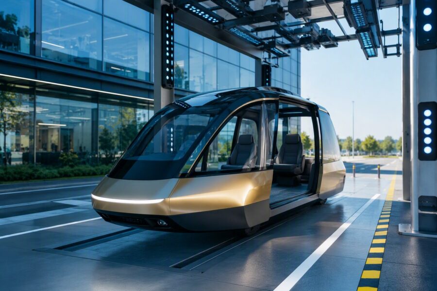 Điều tra thiết kế Cybercab Tesla. Chỉ mang tính minh họa