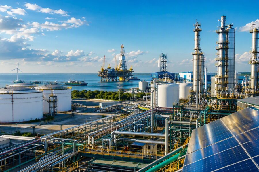 Hồ sơ ExxonMobil và năng lượng. Chỉ mang tính minh họa