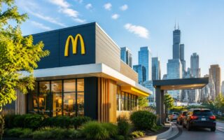 Mô hình nhượng quyền McDonald’s. Chỉ mang tính minh họa