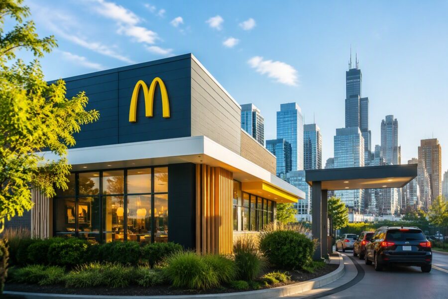 Mô hình nhượng quyền McDonald’s. Chỉ mang tính minh họa