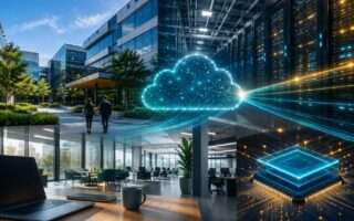 Microsoft, Azure và AI doanh nghiệp. Chỉ mang tính minh họa