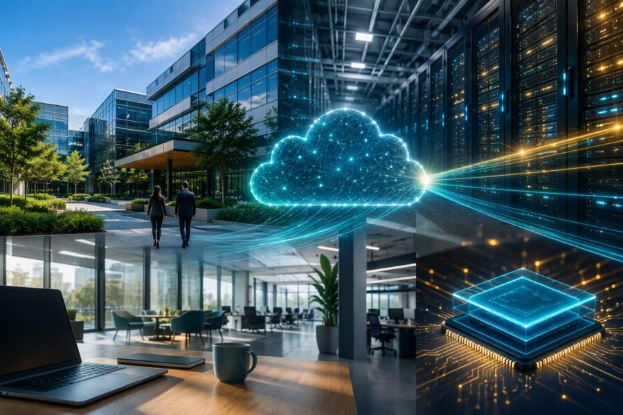 Microsoft, Azure và AI doanh nghiệp. Chỉ mang tính minh họa