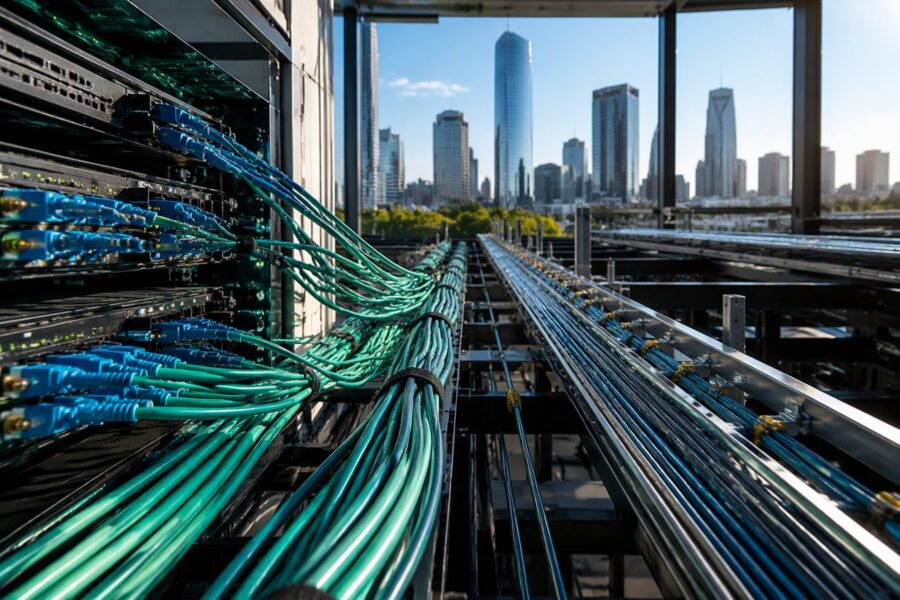 Liên doanh cáp quang AT&T. Chỉ mang tính minh họa