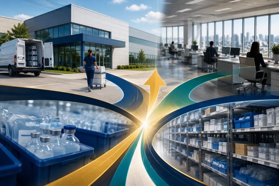 McKesson và CD&R mua Option Care. Chỉ mang tính minh họa