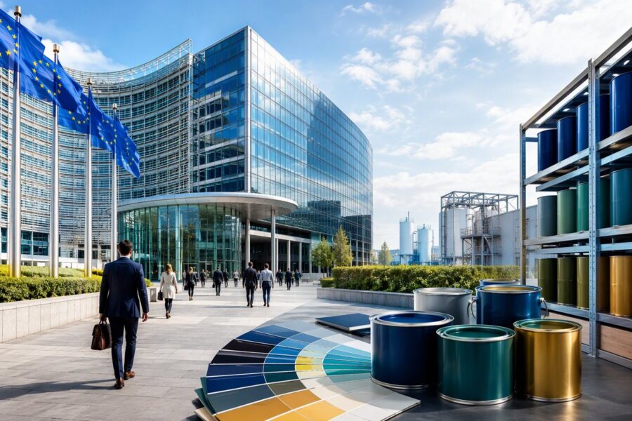 AkzoNobel–Axalta và EU. Chỉ mang tính minh họa