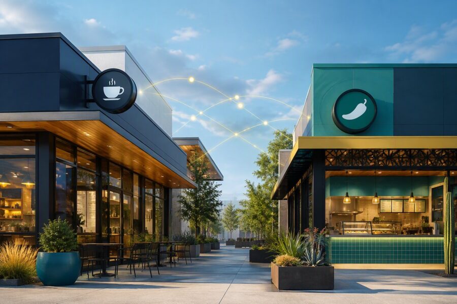 Starbucks và Chipotle. Chỉ mang tính minh họa