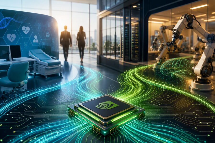 Nvidia đầu tư Doctolib, Genesis AI. Chỉ mang tính minh họa